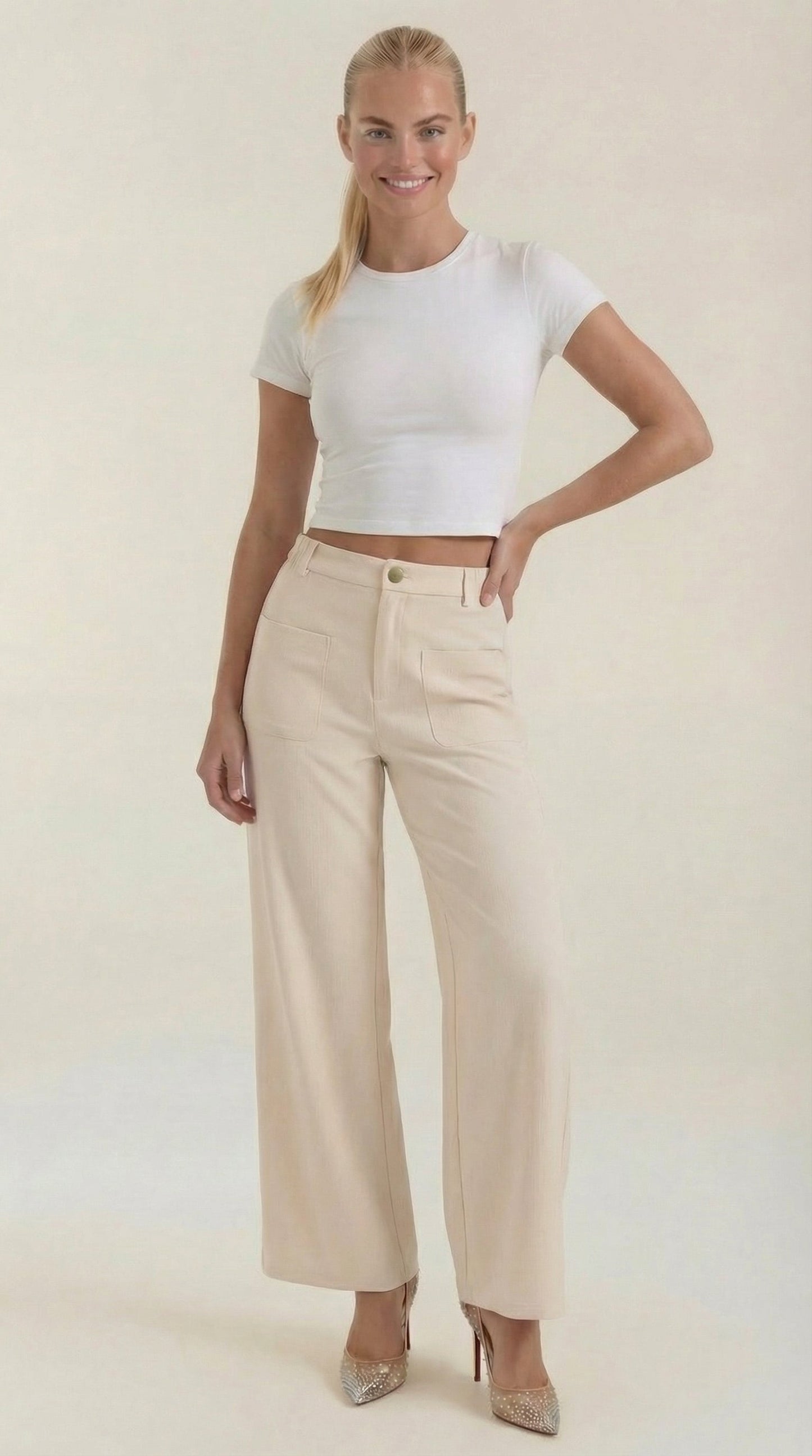 Allison Wide Cord Trousers