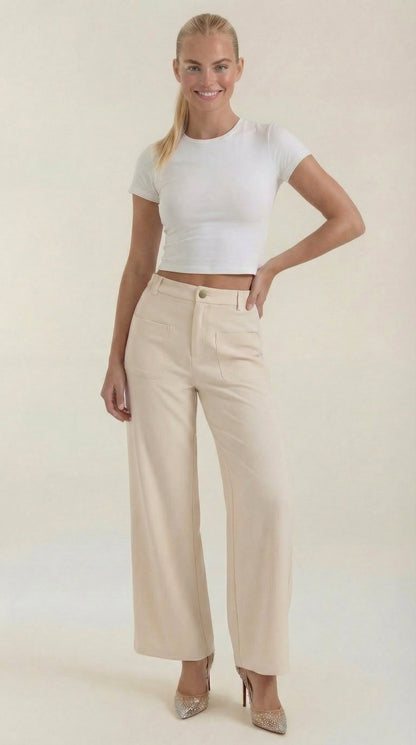 Allison Wide Cord Trousers