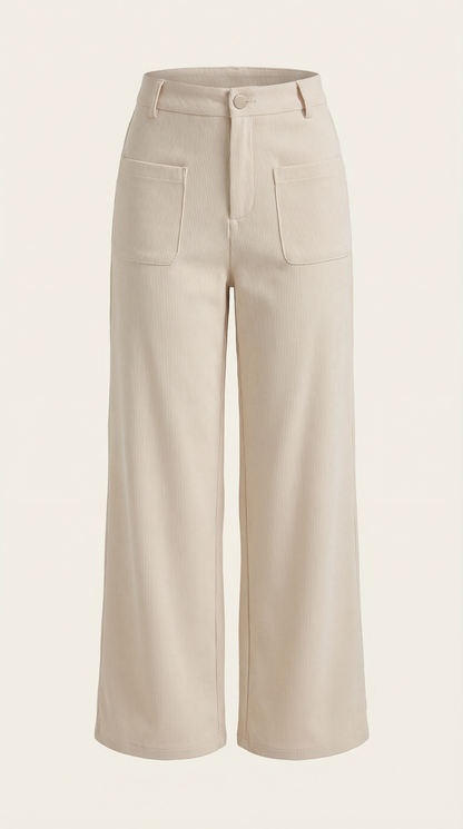 Allison Wide Cord Trousers