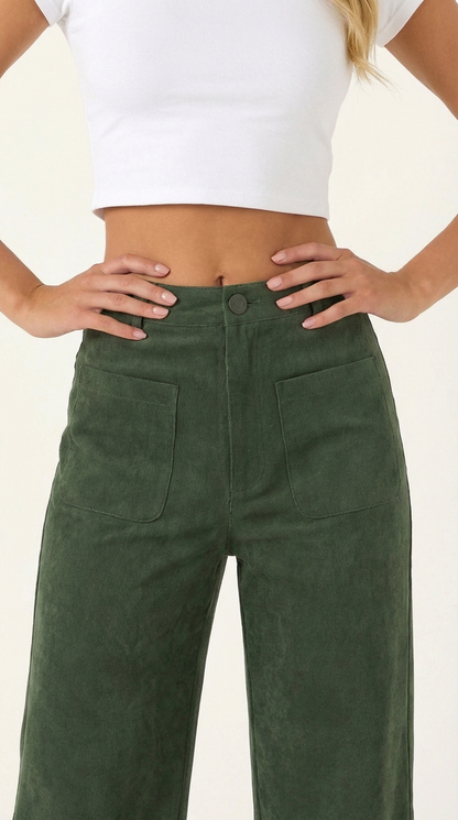 Allison Wide Cord Trousers