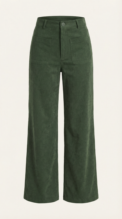 Allison Wide Cord Trousers
