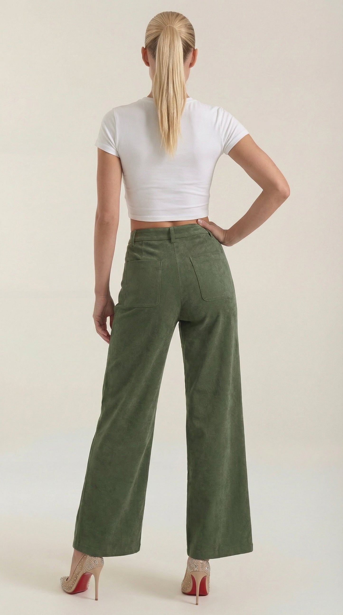Allison Wide Cord Trousers