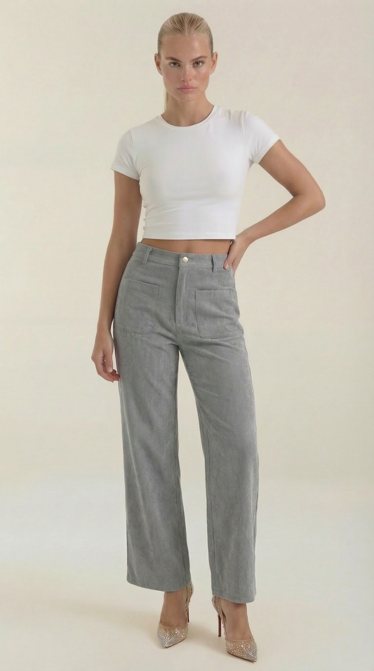 Allison Wide Cord Trousers