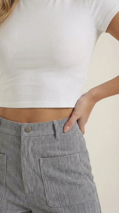 Allison Wide Cord Trousers