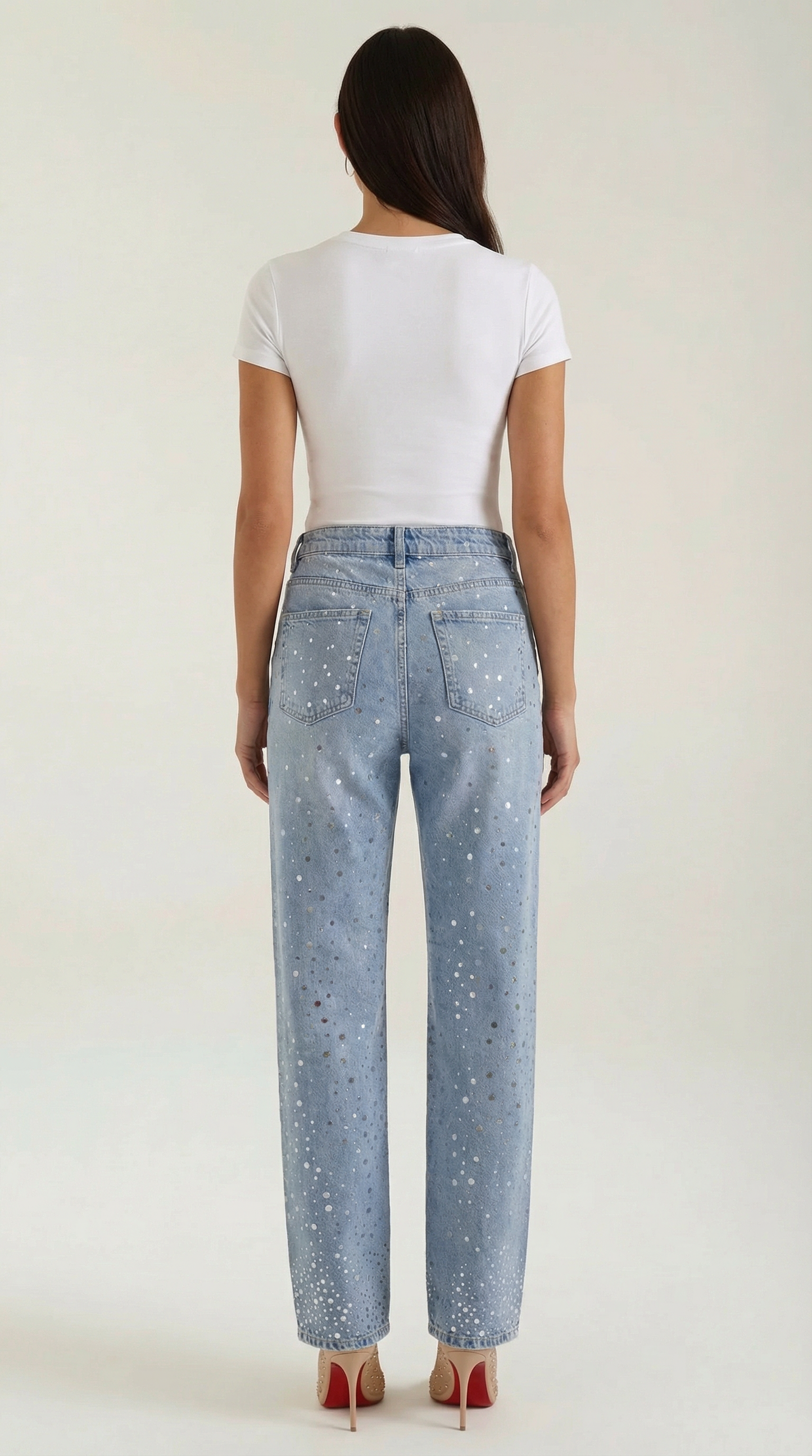Dawn Sparkle Baggy Jeans