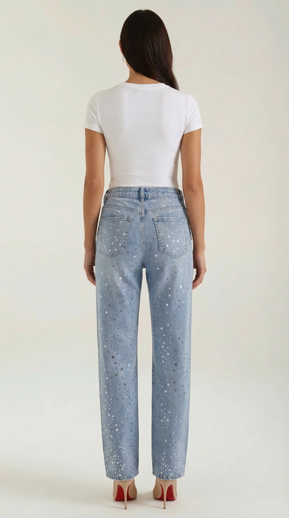 Dawn Sparkle Baggy Jeans