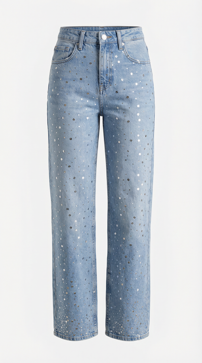 Dawn Sparkle Baggy Jeans