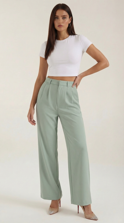 Emma Wide Leg Trousers