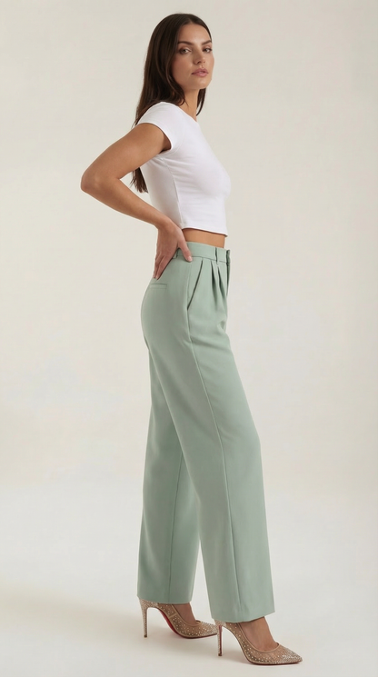 Emma Wide Leg Trousers