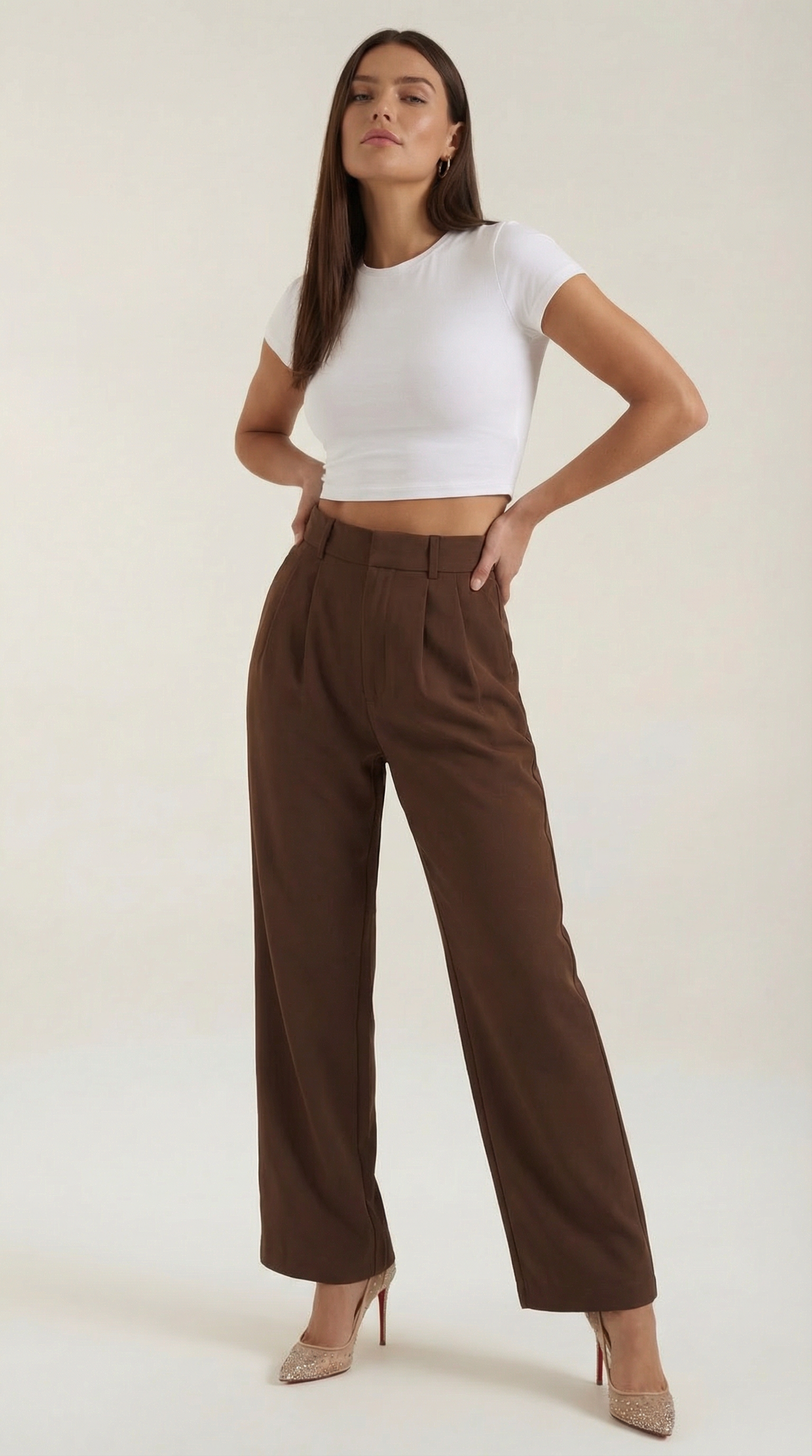Emma Wide Leg Trousers