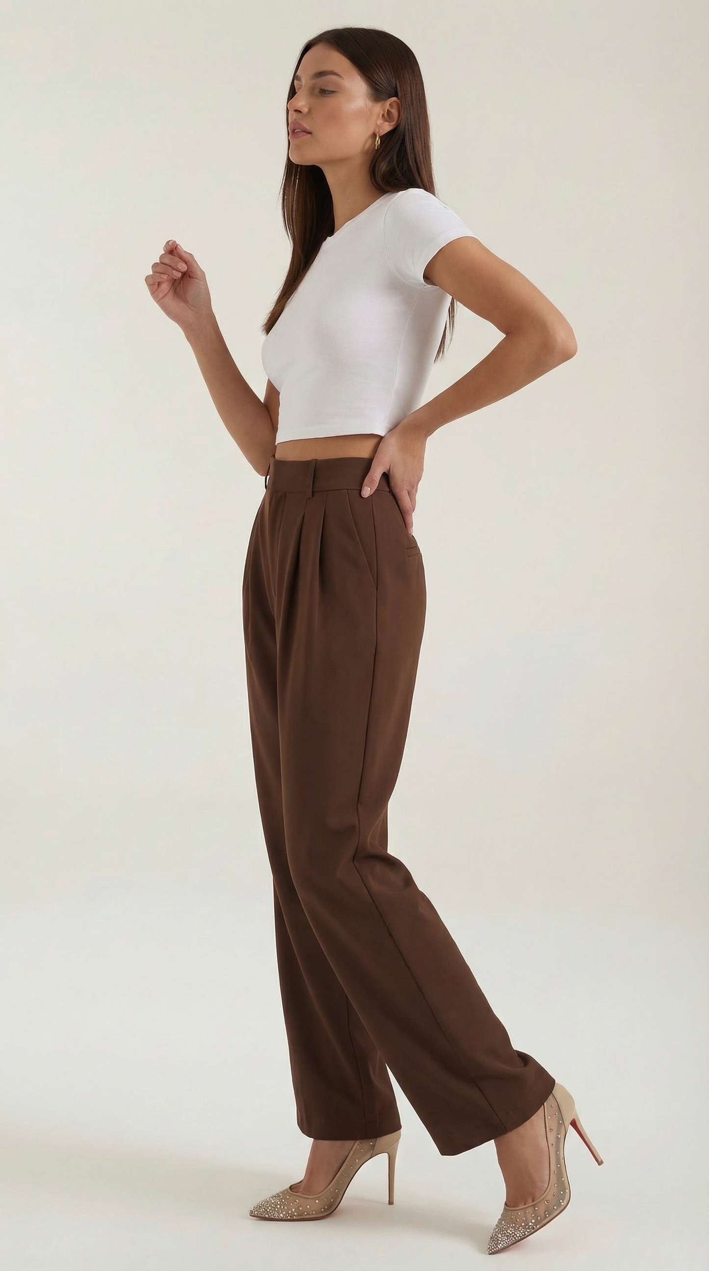 Emma Wide Leg Trousers