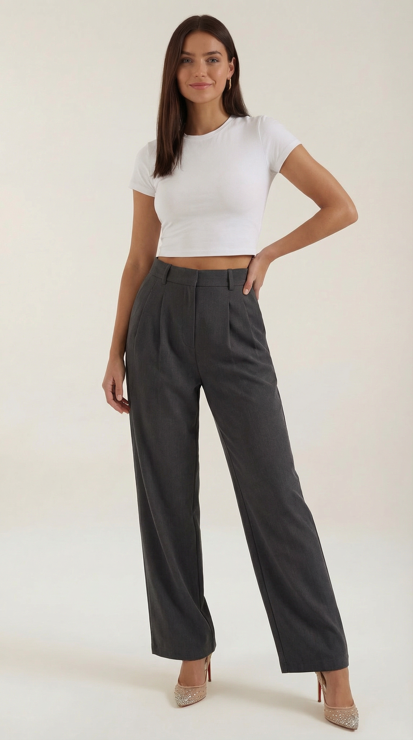 Emma Wide Leg Trousers