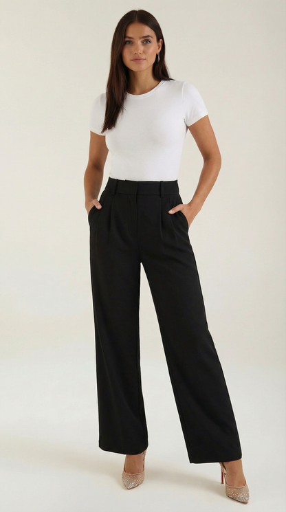 Emma Wide Leg Trousers