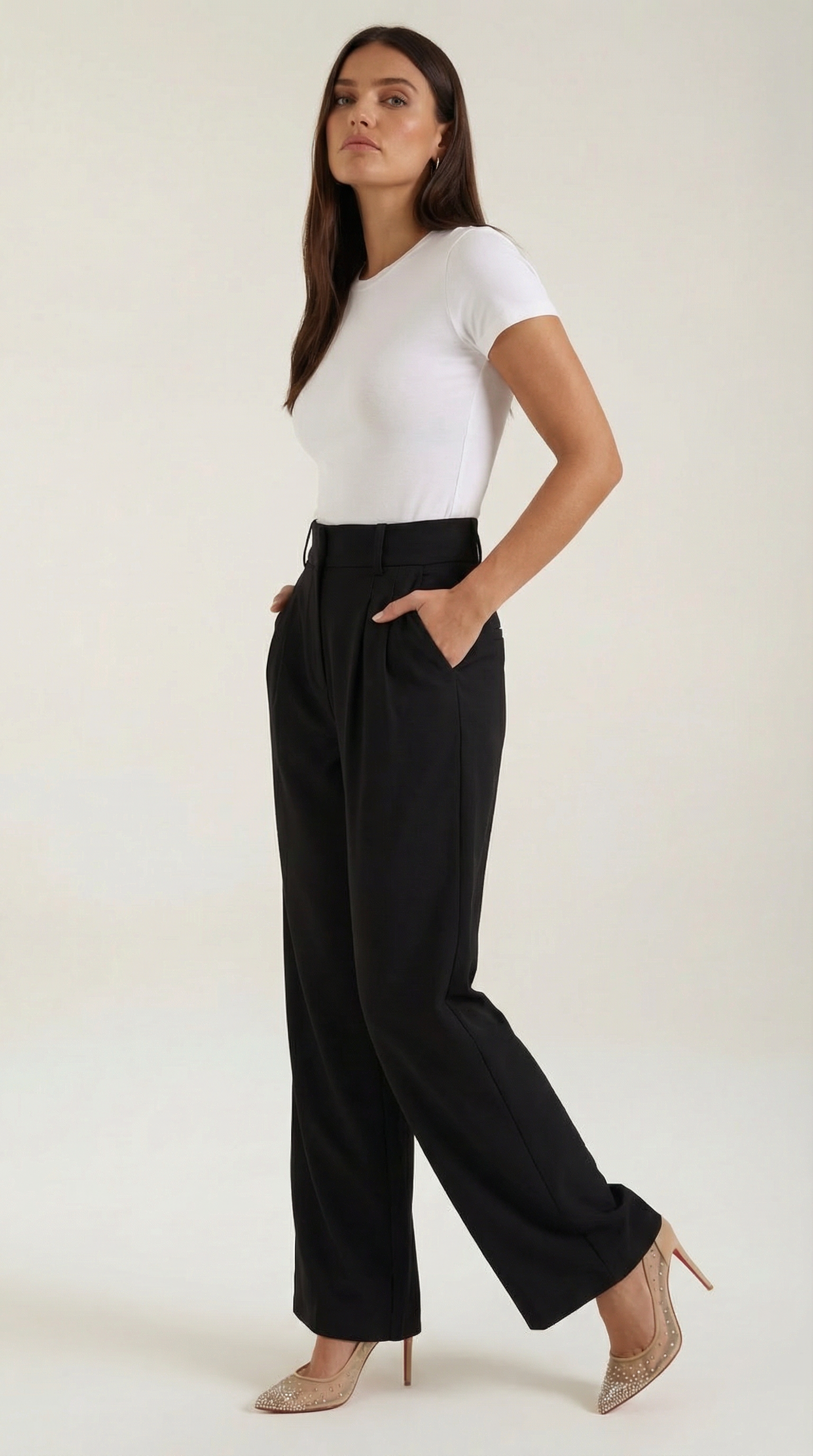 Emma Wide Leg Trousers