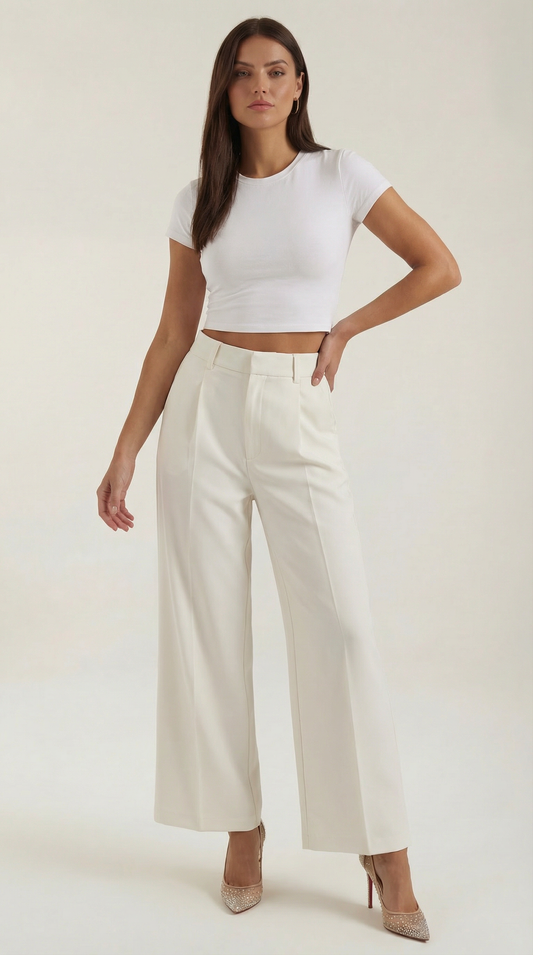 Emma Wide Leg Trousers