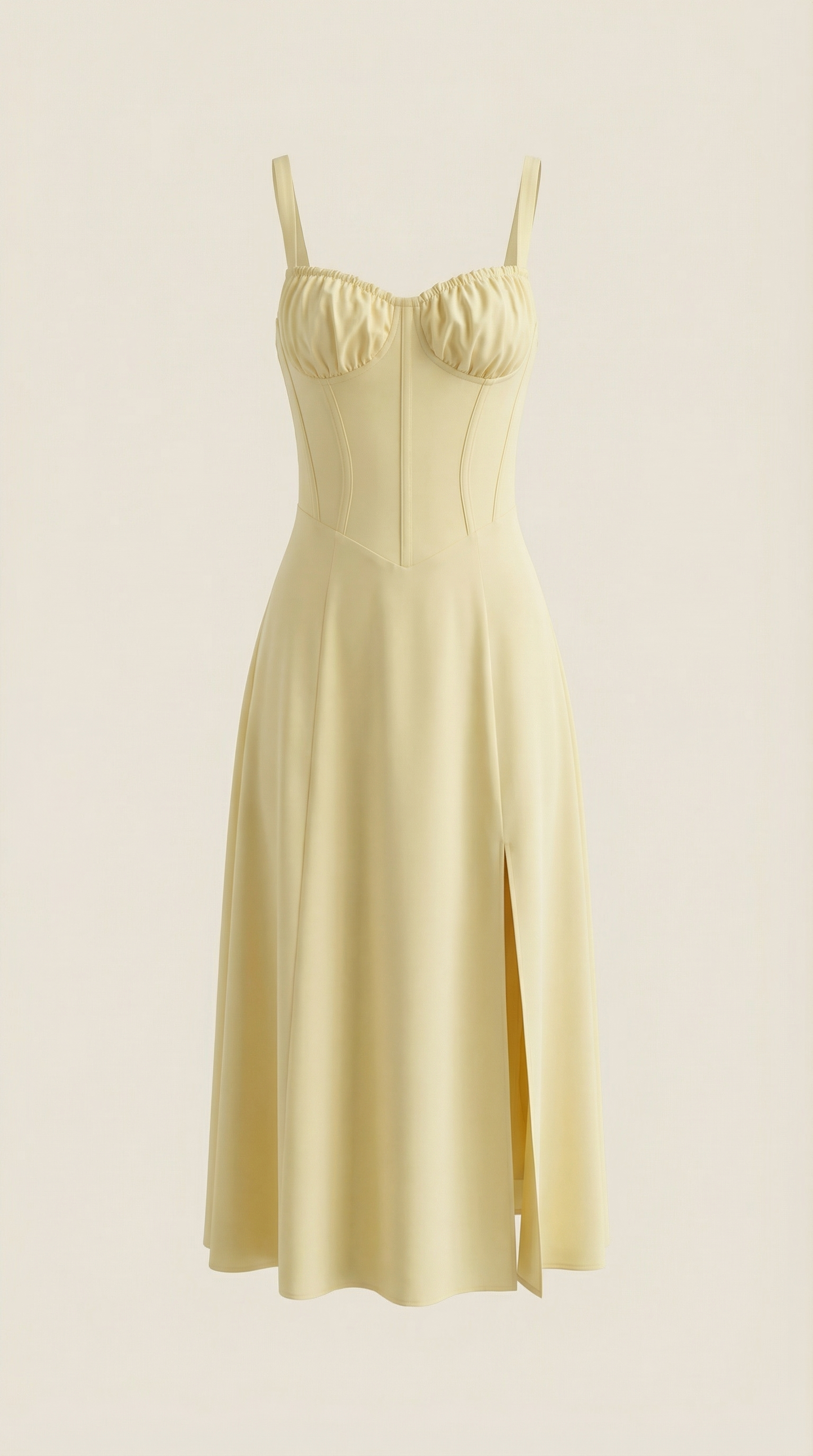 Jade Lace-Up Midi Dress