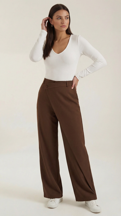 Jean Asymmetrical Pants