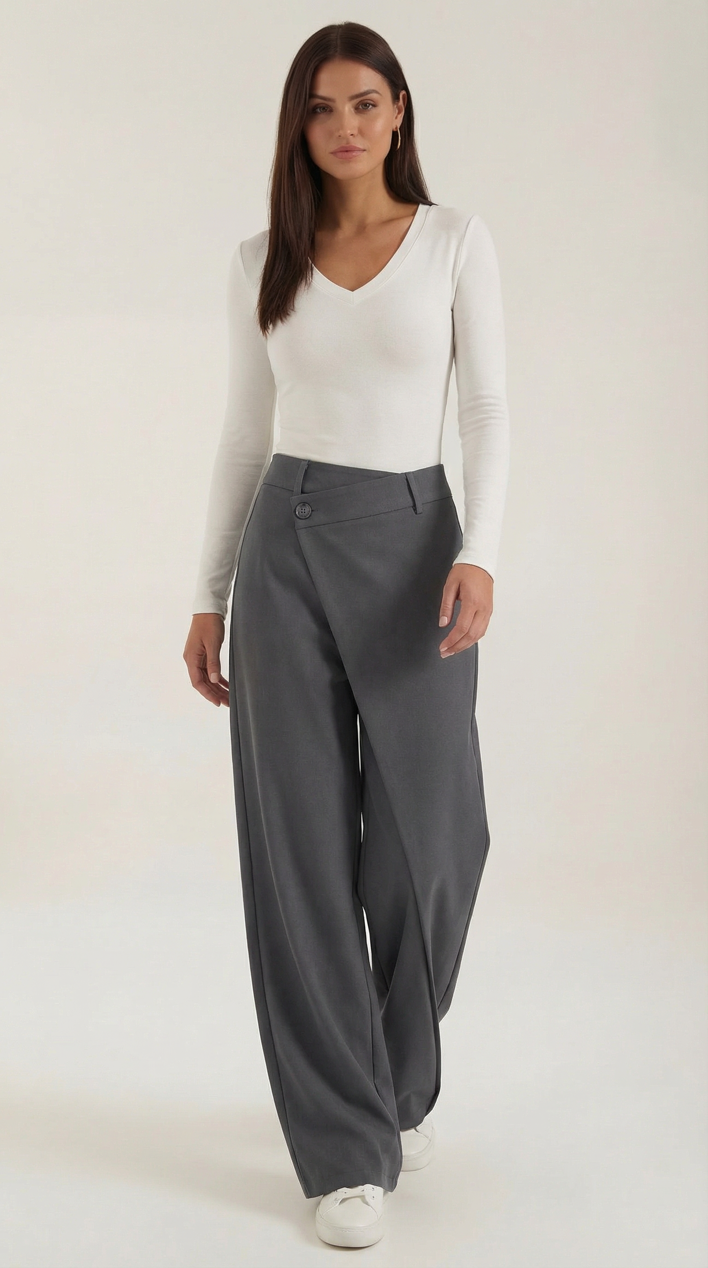 Jean Asymmetrical Pants