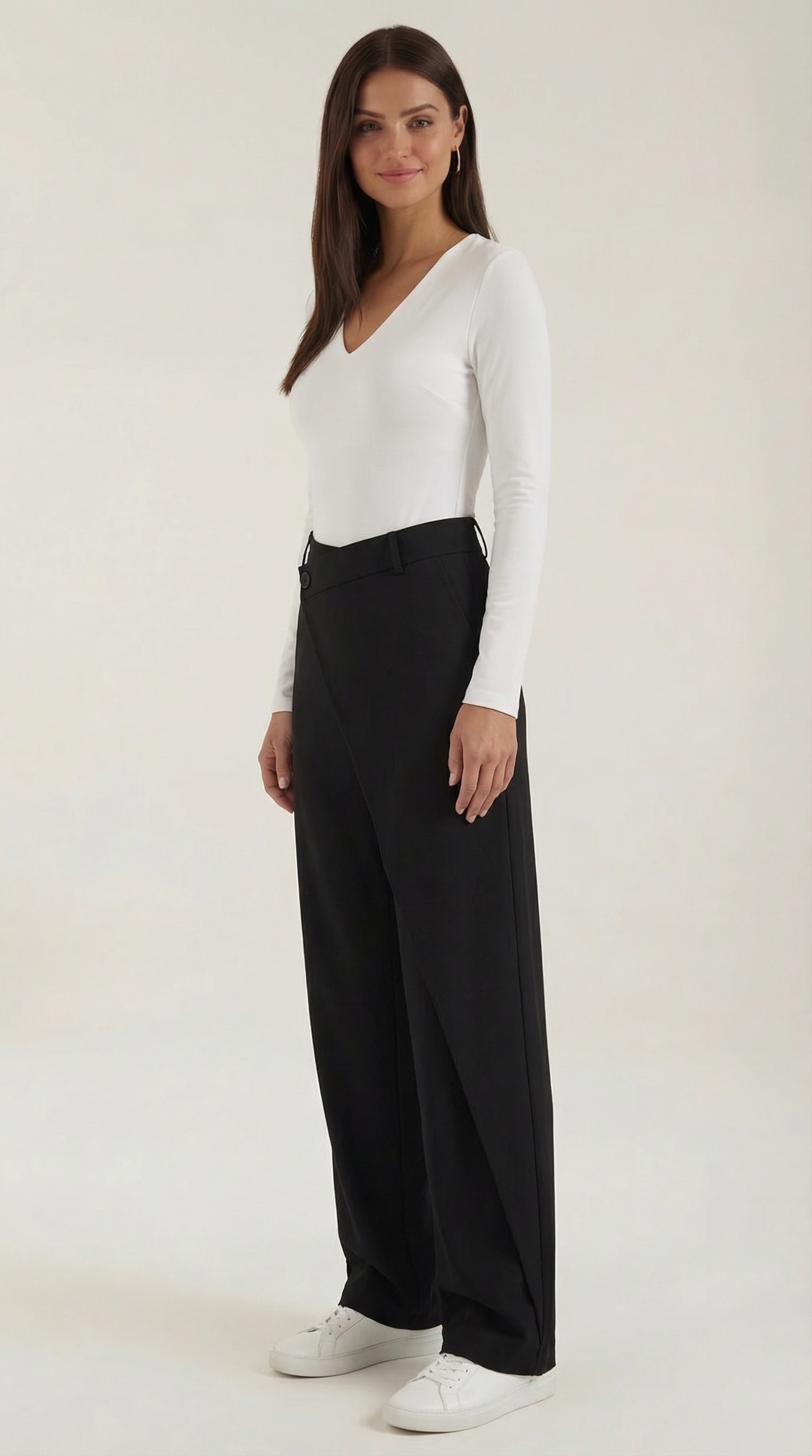 Jean Asymmetrical Pants