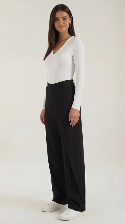 Jean Asymmetrical Pants
