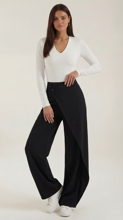 Jean Asymmetrical Pants