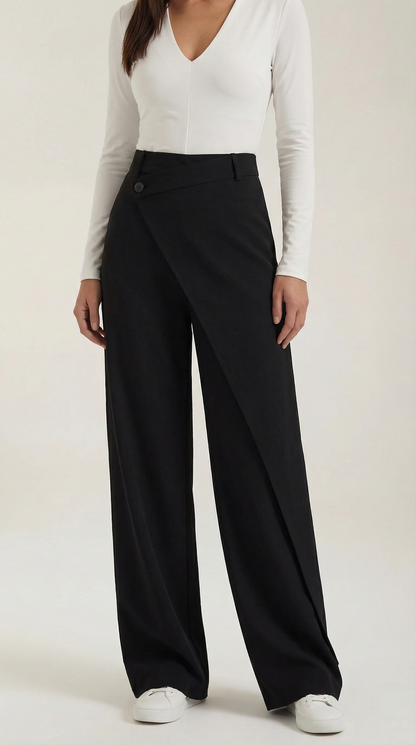Jean Asymmetrical Pants
