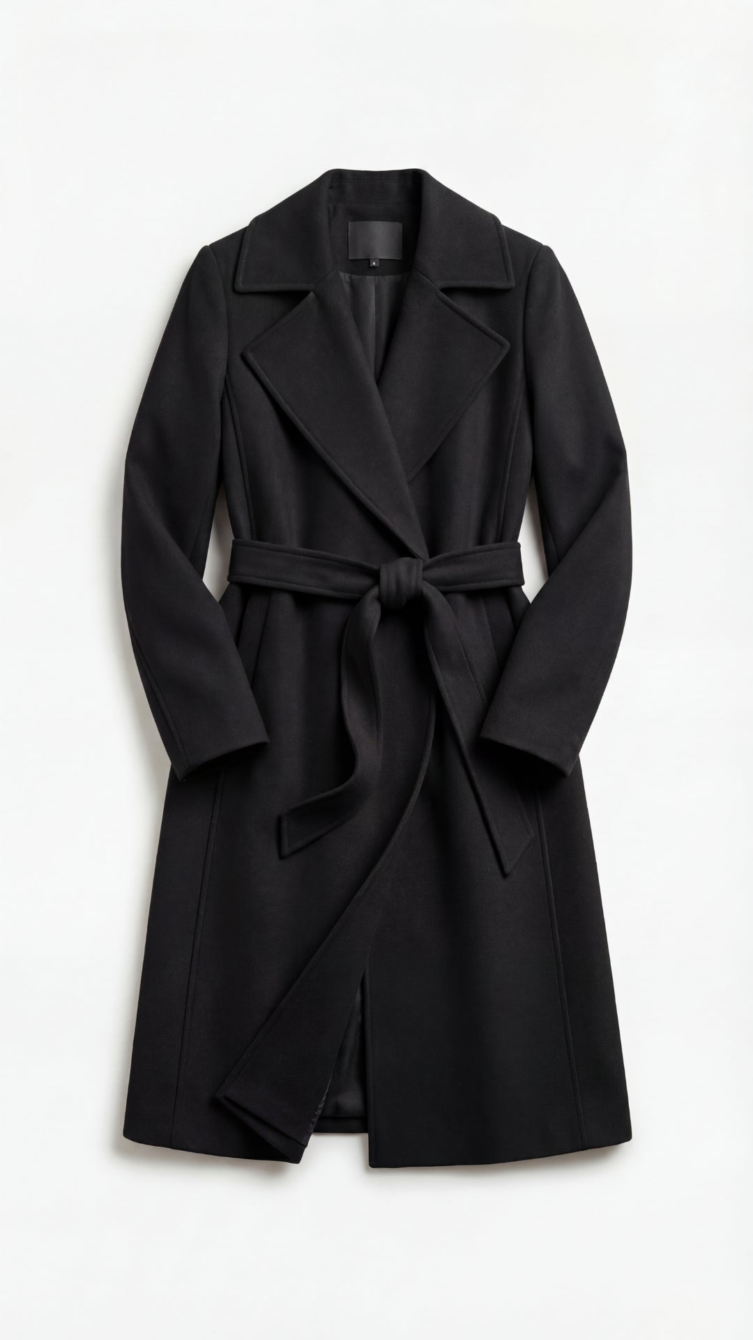 Joyce Belted Wool Trench Coat