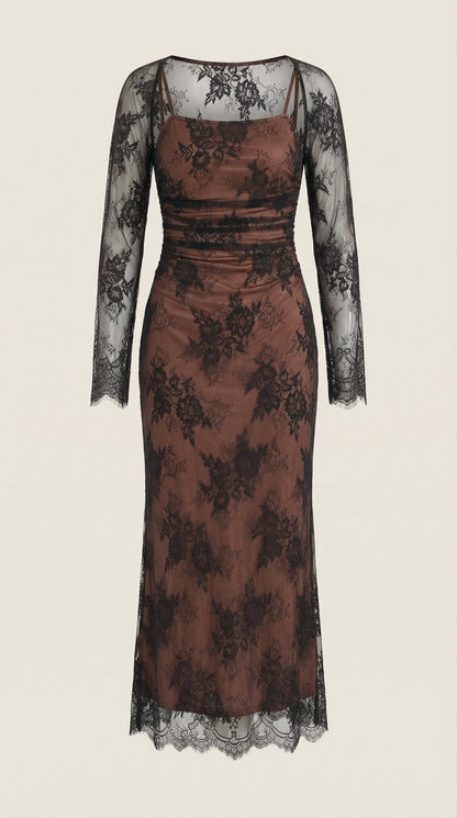 Nerissa Lace Maxi Dress
