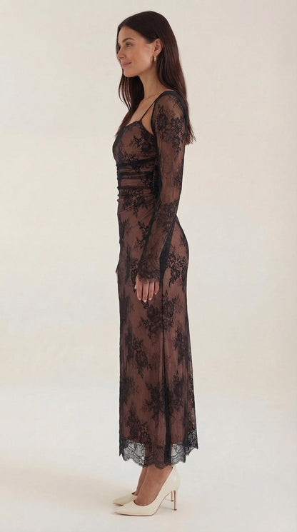 Nerissa Lace Maxi Dress