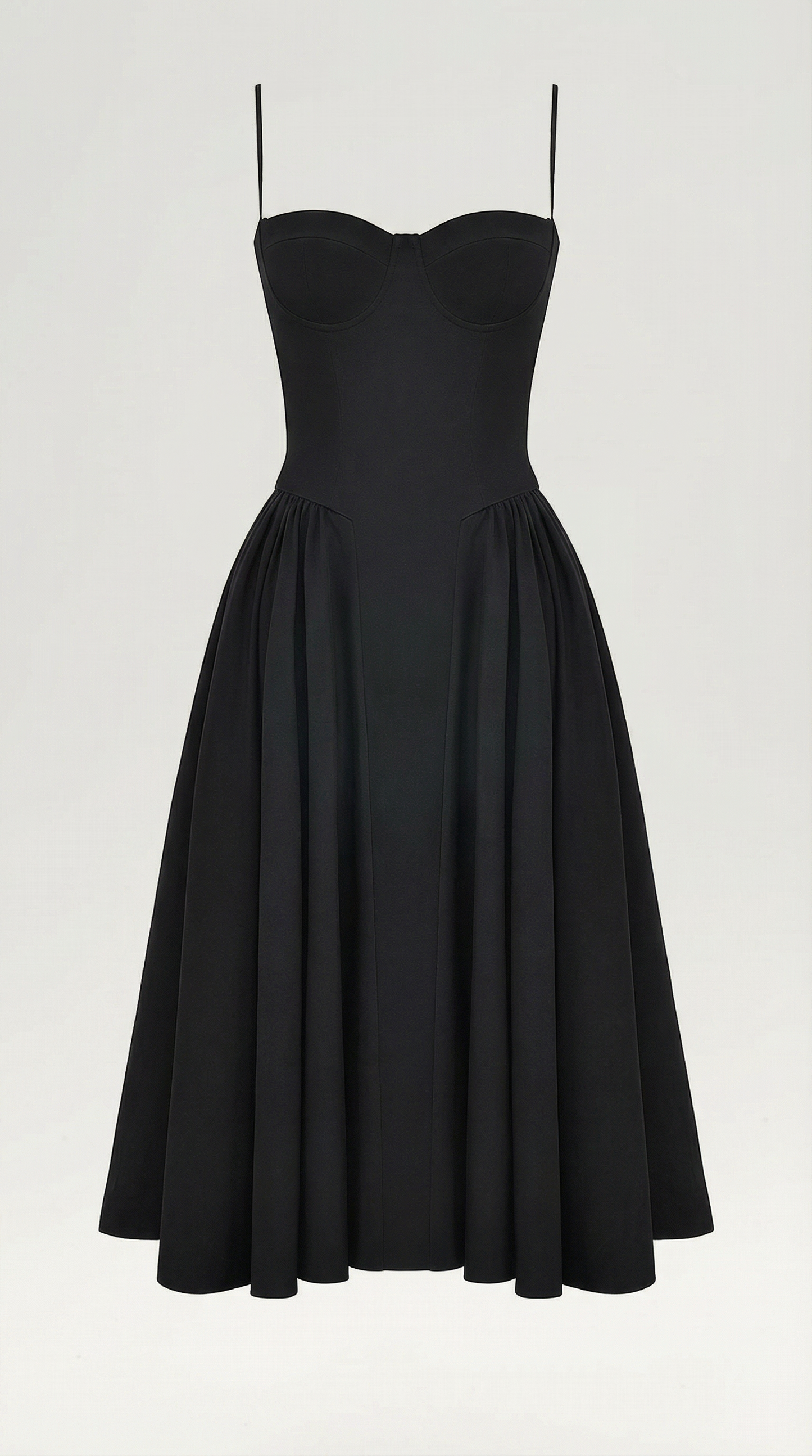 Odette Corset Midi Dress