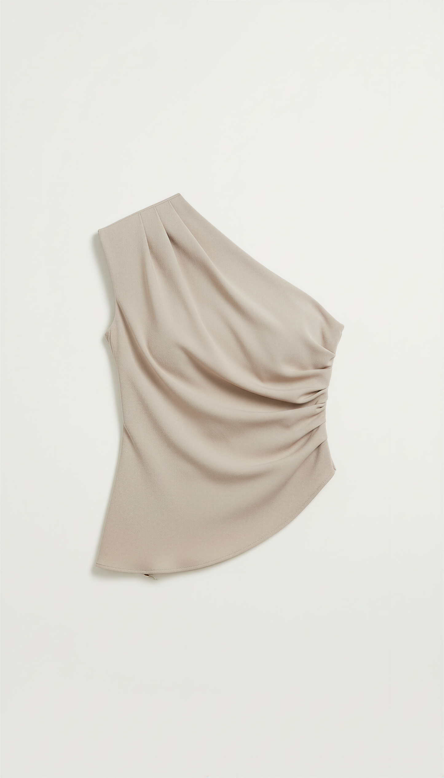 Selene Sleeveless One-Shoulder Top