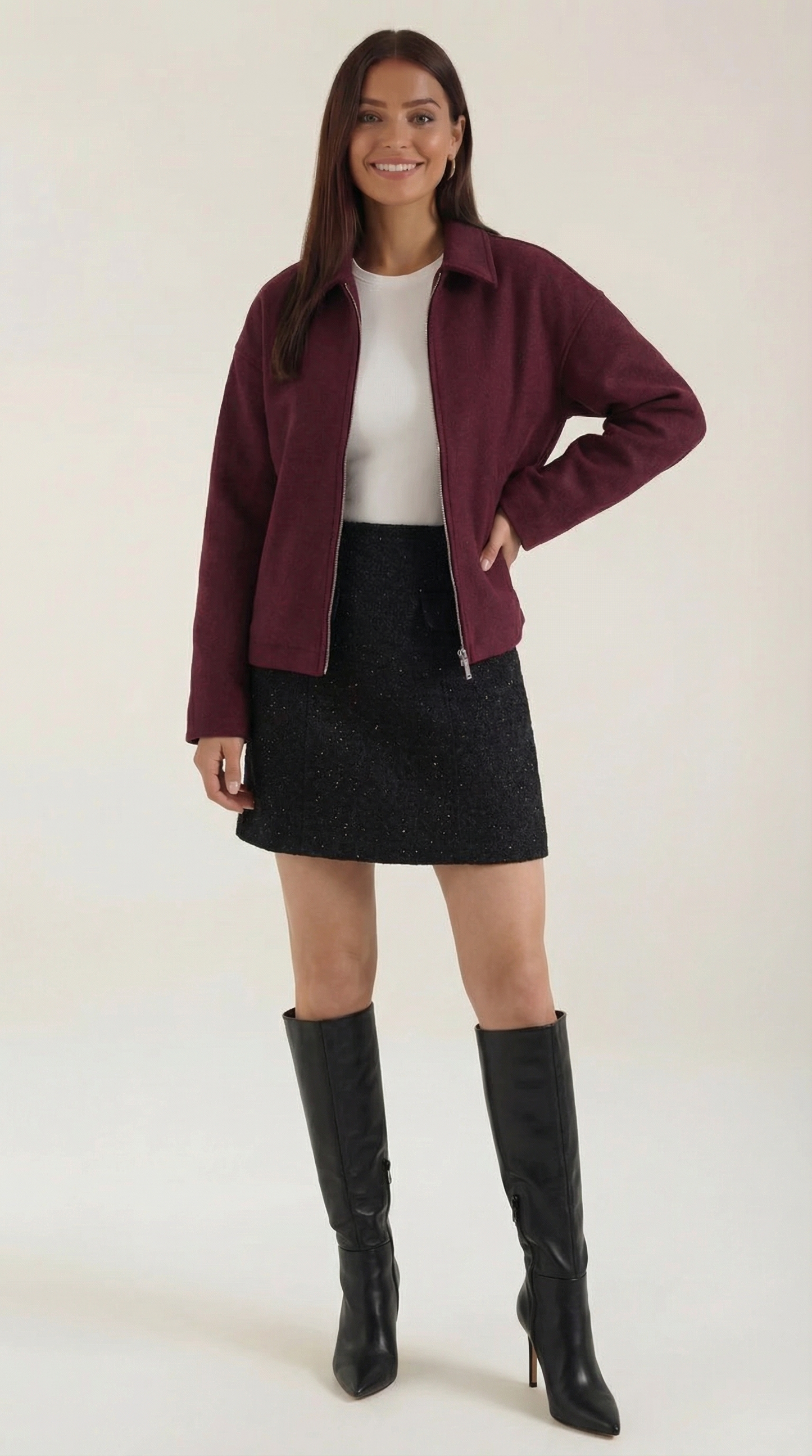 Teresa Zip-Up Jacket