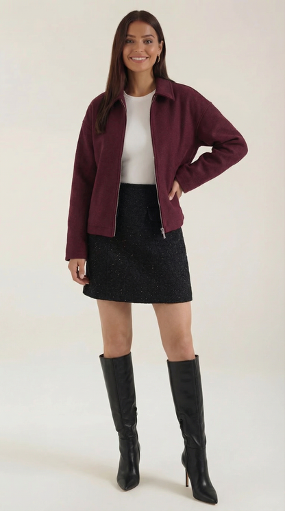 Teresa Zip-Up Jacket
